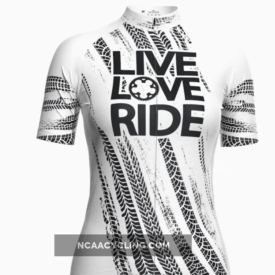 Women's Live Love Ride Short Sleeve Cycling Jersey