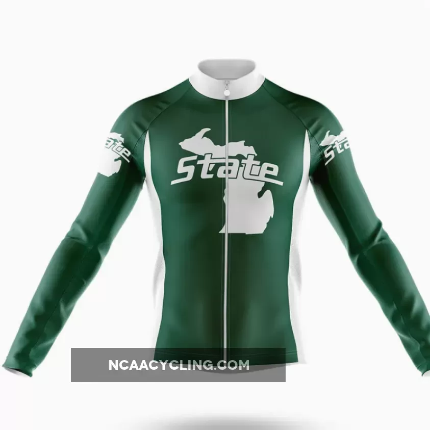 Restock Spartans MI State Long Sleeve Cycling Jersey Only