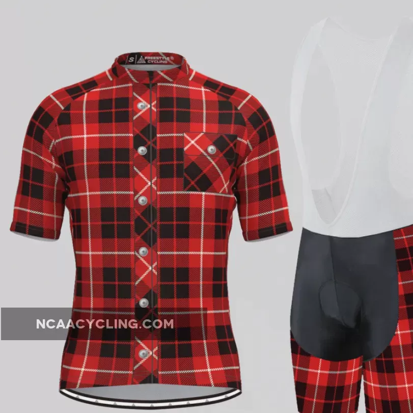 Plaid Checkered Shirt V5 Men's Cycling Kit To Buy