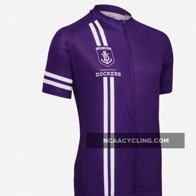 AFL Fremantle Dockers Mountain and road bike Short Sleeve Cycling Jerseys