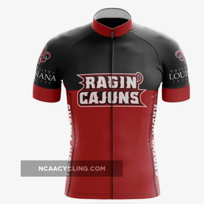 University of Louisiana Lafayette V2 - Men's Cycling / Jersey Only / Cycle Gear Lafayette Louisiana