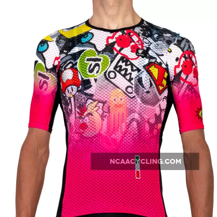 Pissei Vortice Cartoon Jersey - Pink Online