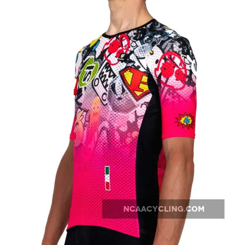 Pissei Vortice Cartoon Jersey - Pink Online