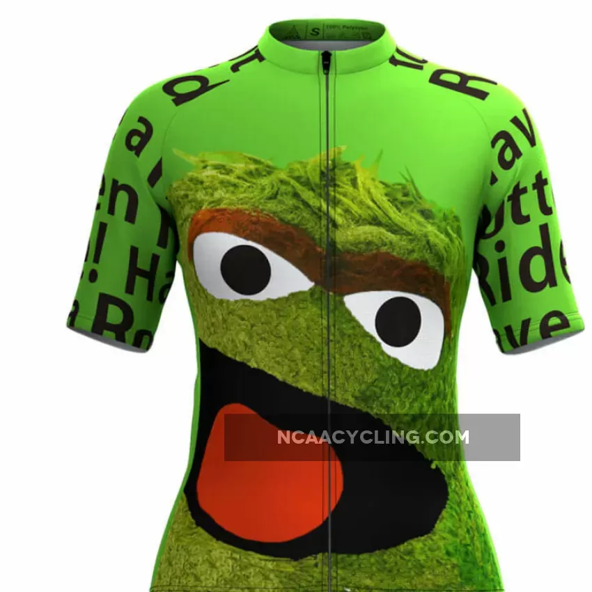Women's Oscar The Grouch Cycling Jersey To Buy