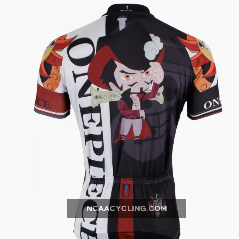 ONE PIECE Series Pirates Men's Cycling Jersey Team Jacket T-shirt Summer Spring Autumn Clothes Sportswear Anime Dracule Mihawk NO.410