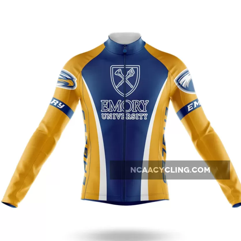 Emory University Long Sleeve Cycling Jersey Only | bike emory