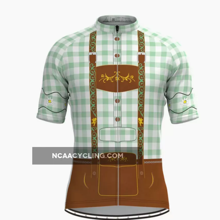 Men's Tirolese Cycling Jersey Green New Releases