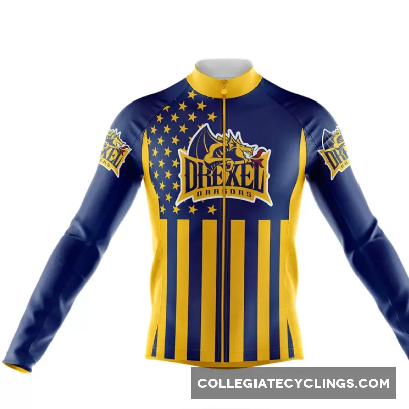 Drexel University USA Long Sleeve Cycling Jersey Only