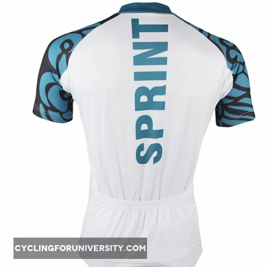 ILPALADINO LIVE & SPRINT Men's Green/Red Cycling Mountain Bike Shirt Jersey Bike Shirt MTB Mountain Biking Outdoor Comfortable Riding Clothes NO.141