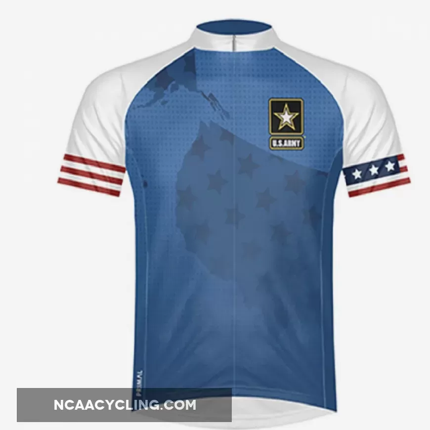 Primal Wear U.S. Army Home Front Sport Cut Full Zip Short Sleeve Cycling Jersey #Army Cycling Jersey HMEFJ20M-M