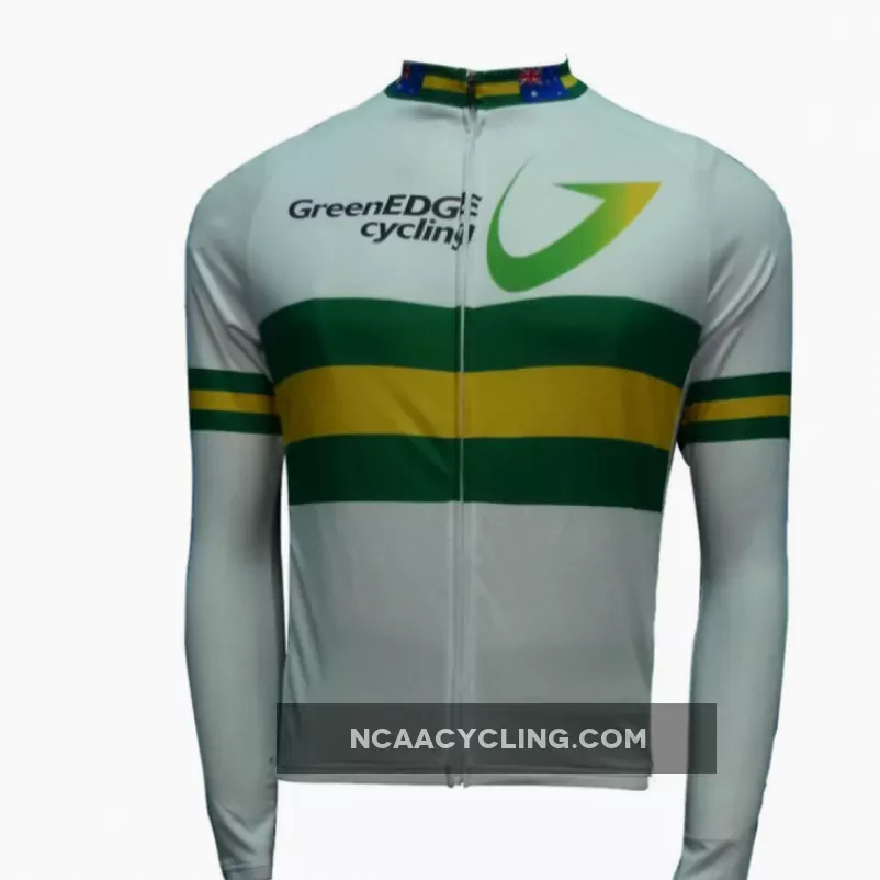 2012 GreenEdge Cycling Long Sleeve Winter Jersey Outlet