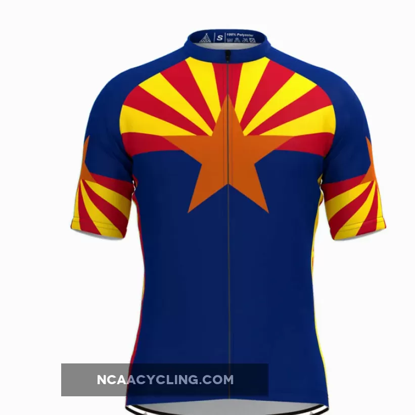 Arizona State Flag Men's Cycling Jersey For Sale