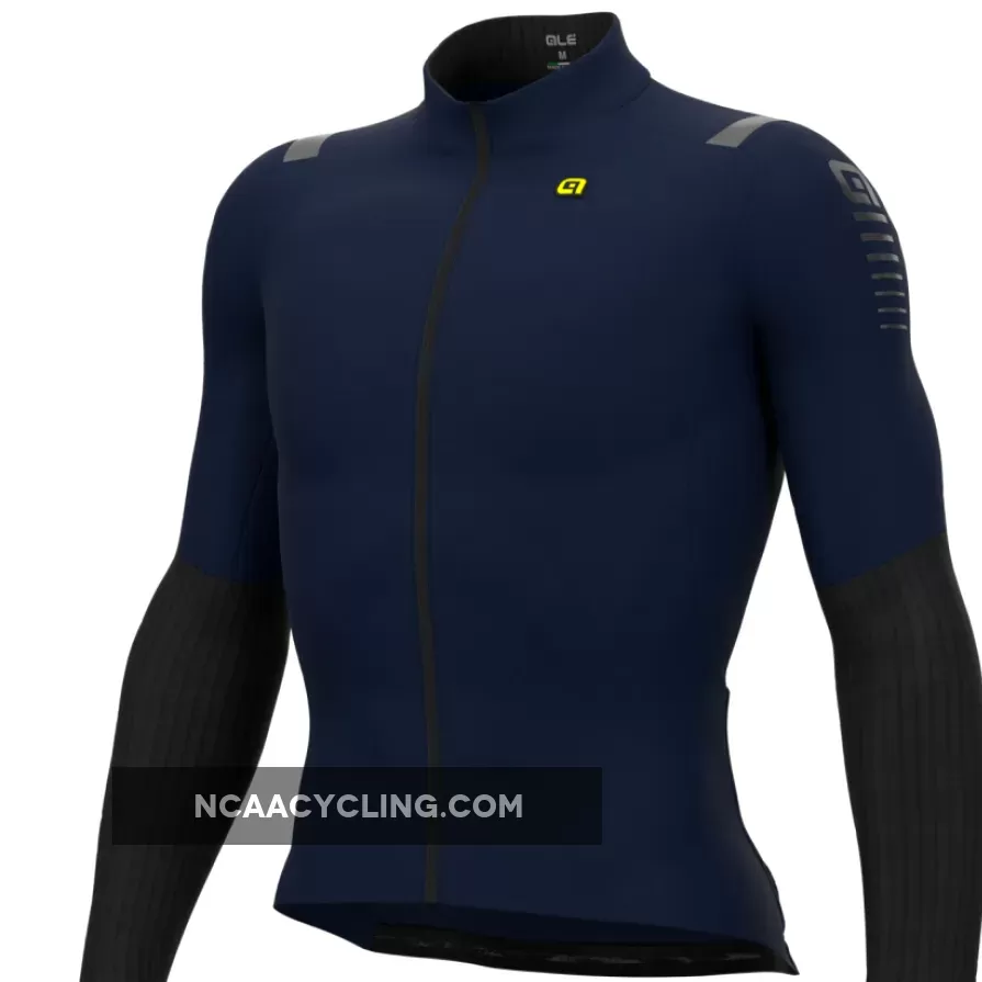 Ale R-EV1 Warm Race 2.0 Long Sleeve Jersey - Blue Online