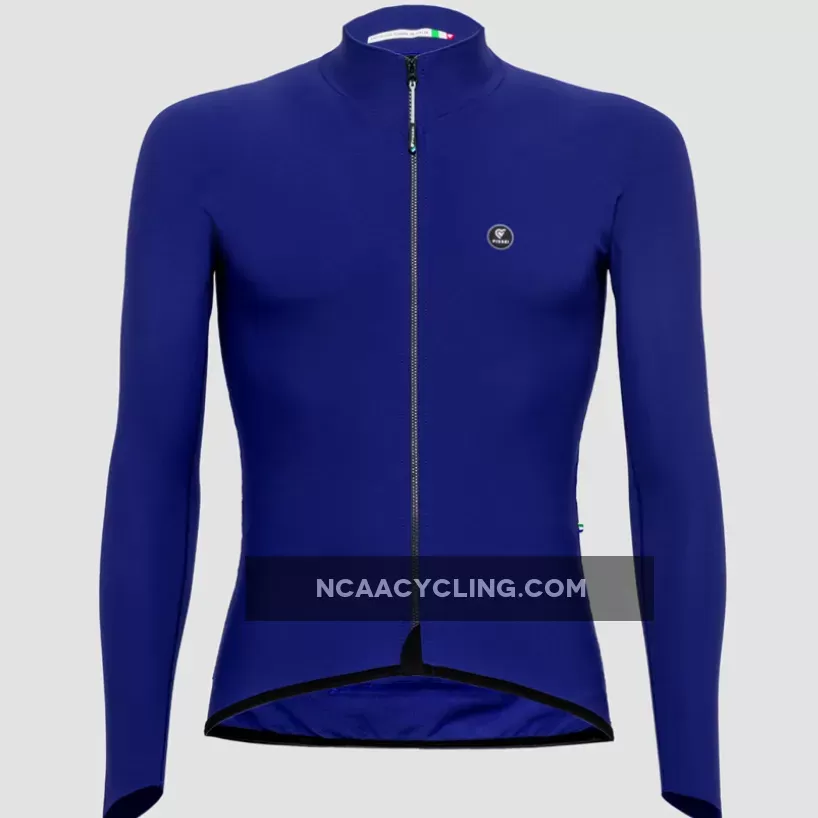 Pissei Prima Pelle Long Sleeves Jersey - Blue Brand New