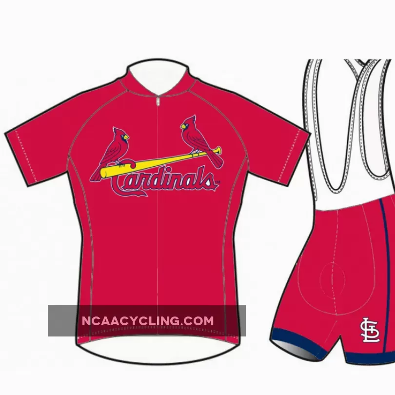 MLB St. Louis Cardinals Cycling Jerseys and (bib) shorts
