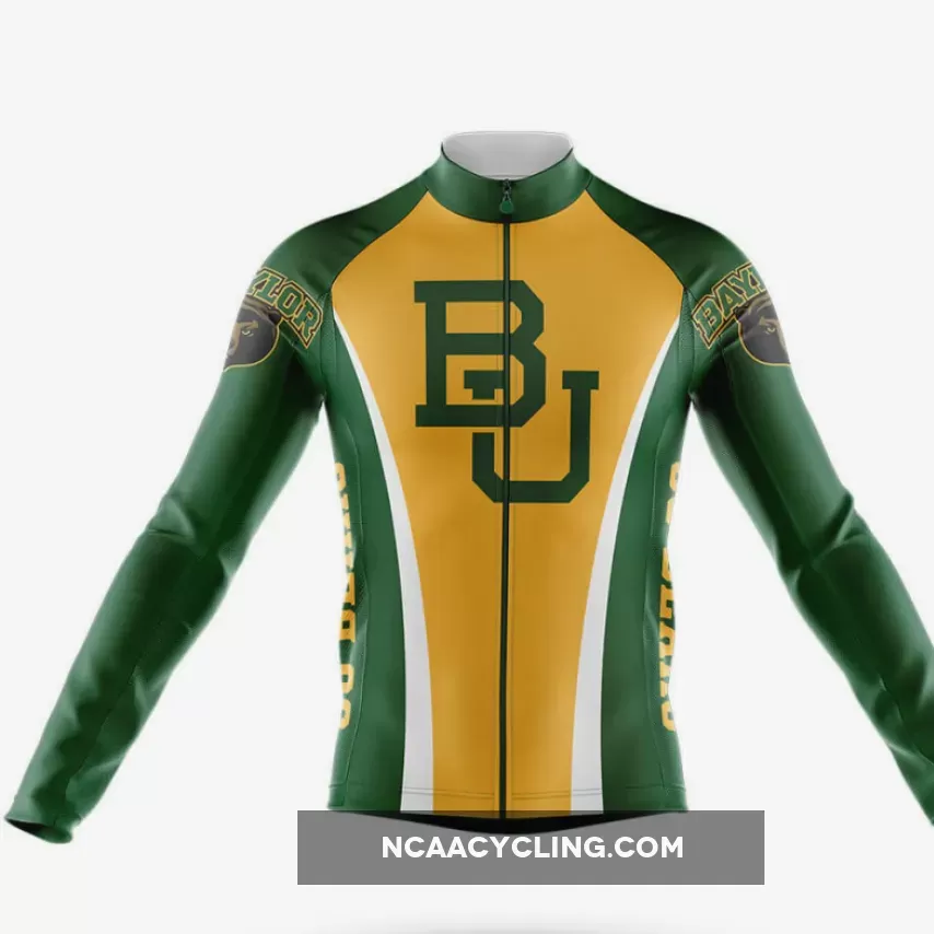 Brand New Baylor University Long Sleeve Cycling Jersey Only