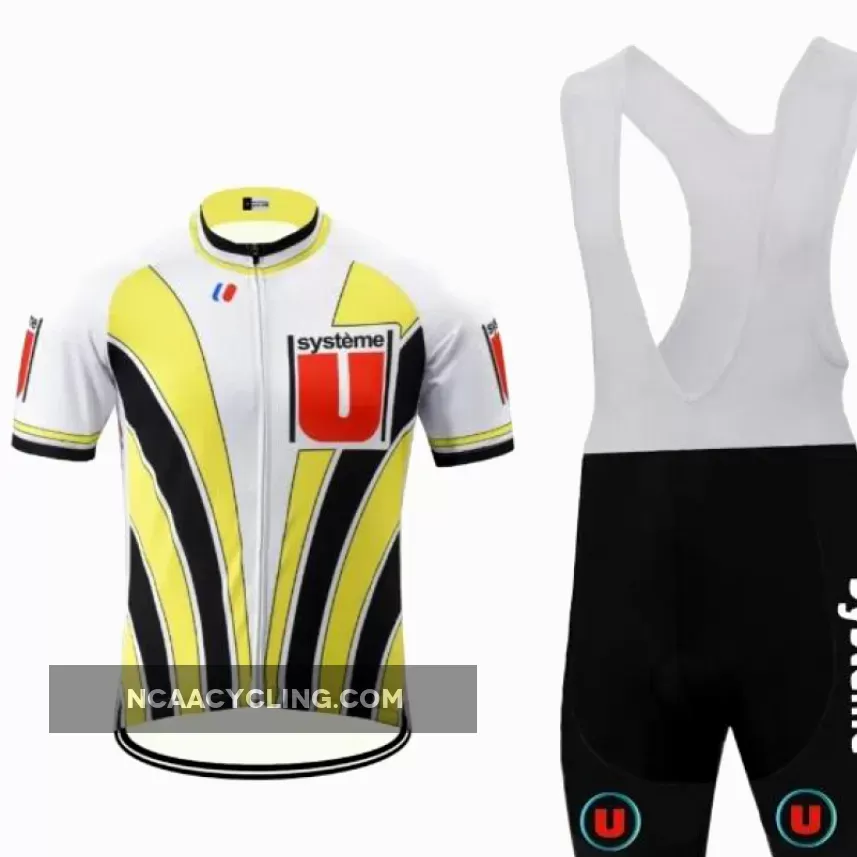 Cycling Set Systeme U Replica Laurent Fignon 1989 For Sale