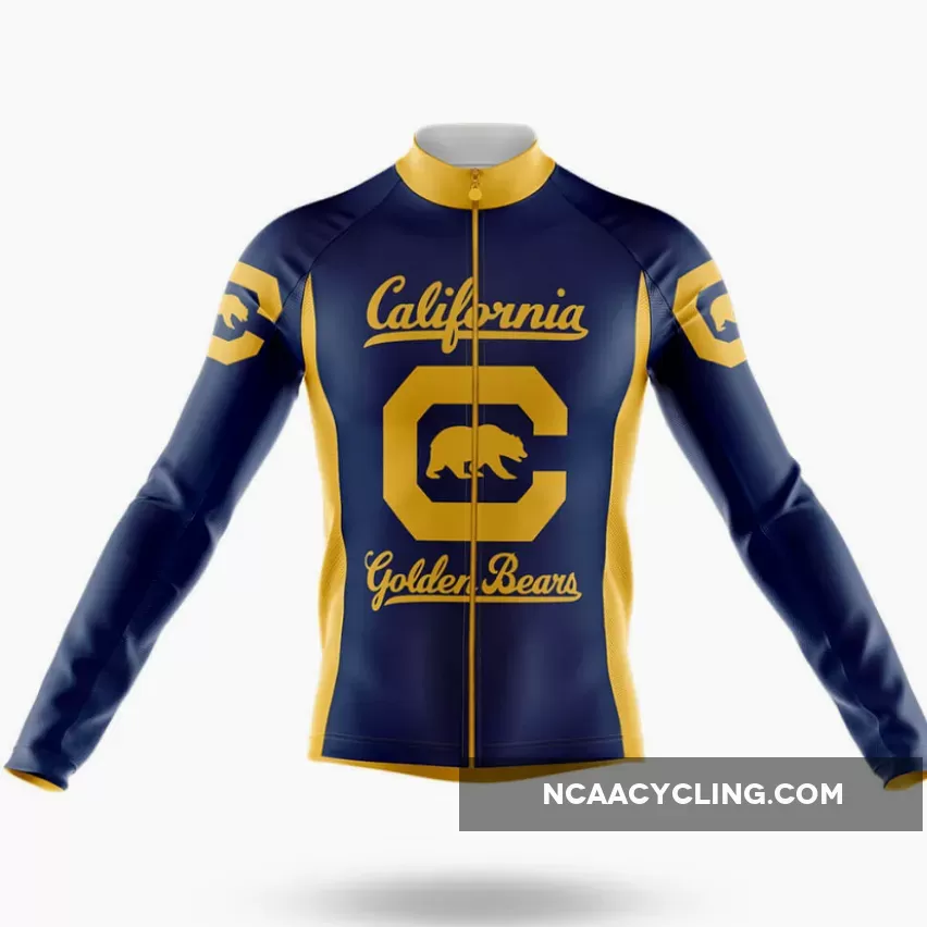 California Golden Bears Long Sleeve Cycling Jersey Only