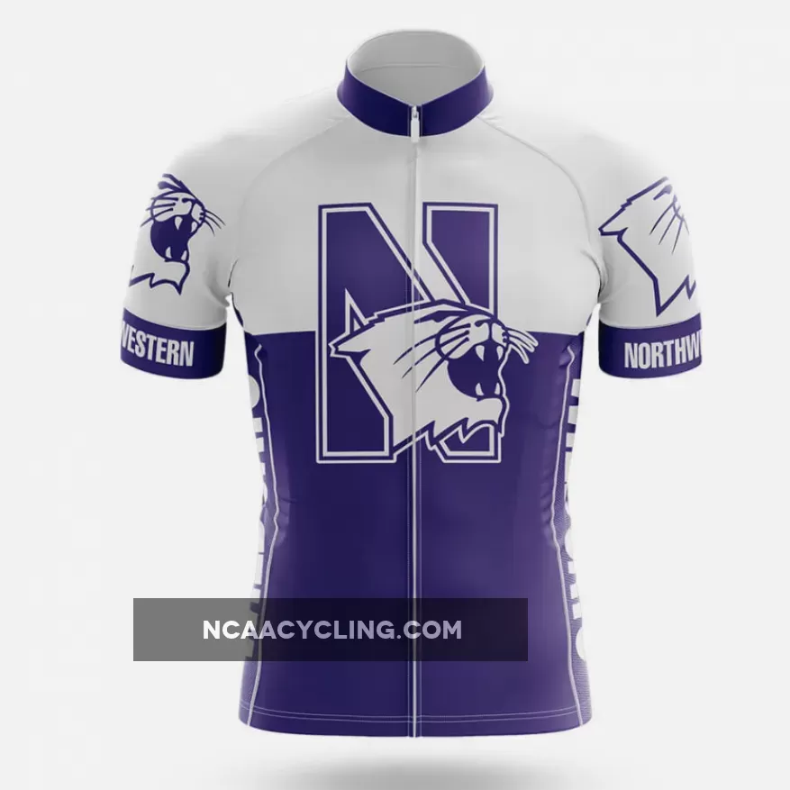 Northwestern University V2 - Men's Cycling / Jersey Only
