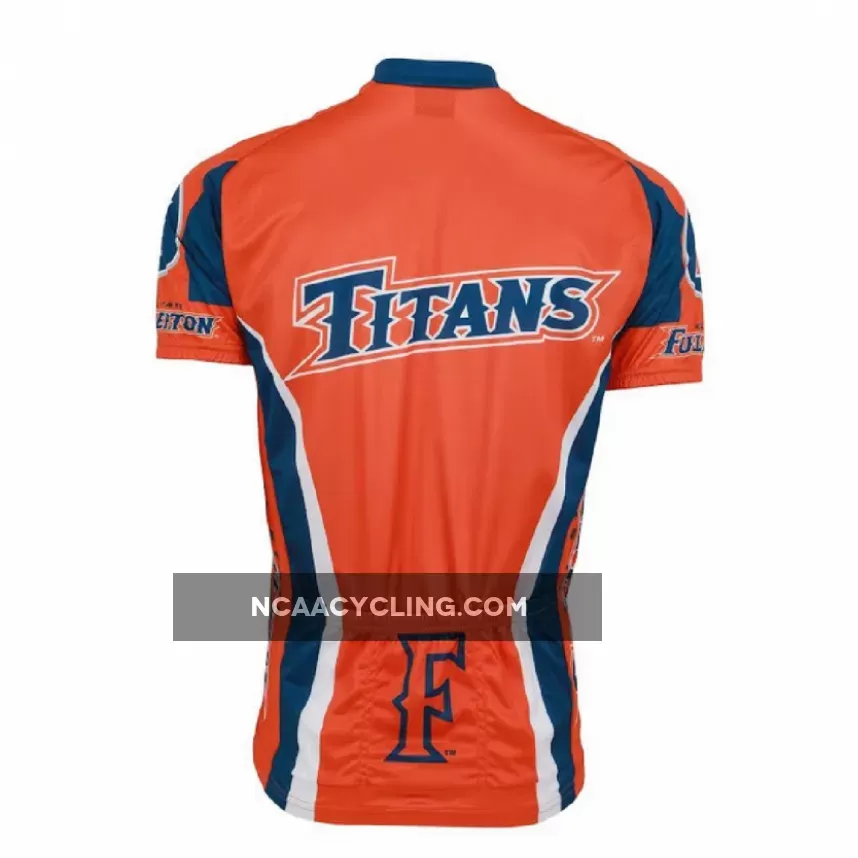 California State Fullerton University Full Zip Cycling Jersey CSU #Cal Cycling Jersey