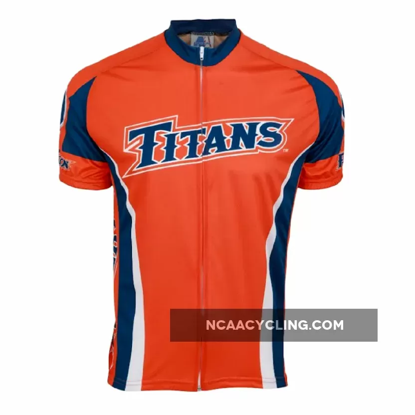 California State Fullerton University Full Zip Cycling Jersey CSU #Cal Cycling Jersey