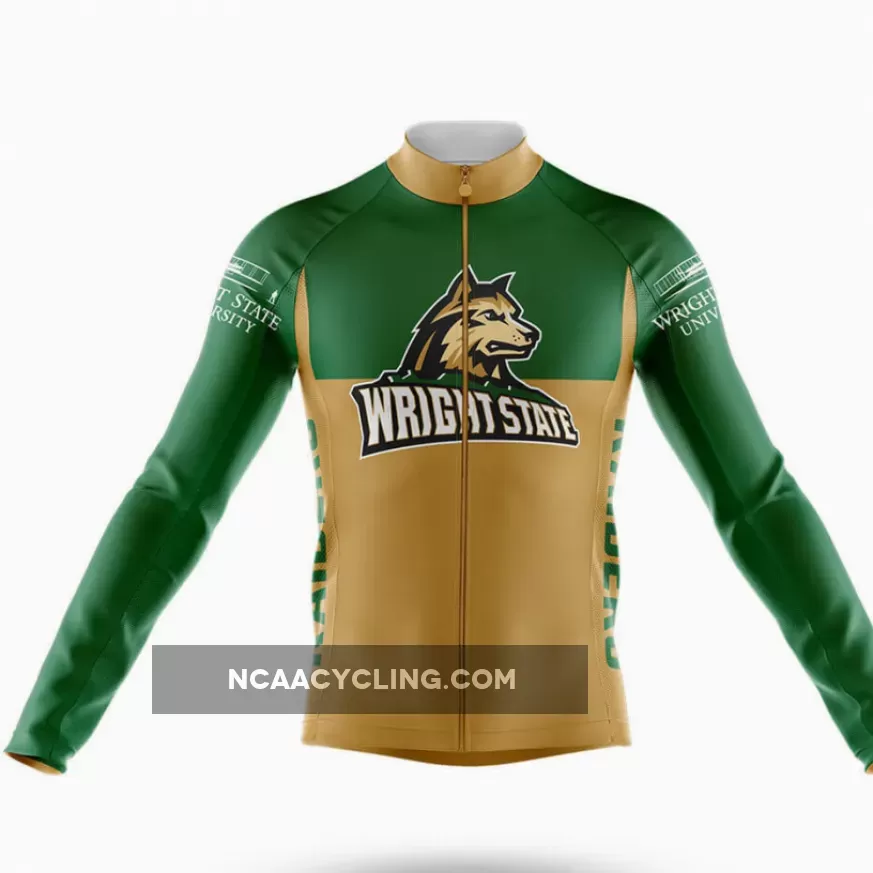 Wright State University V2 Long Sleeve Cycling Jersey Only