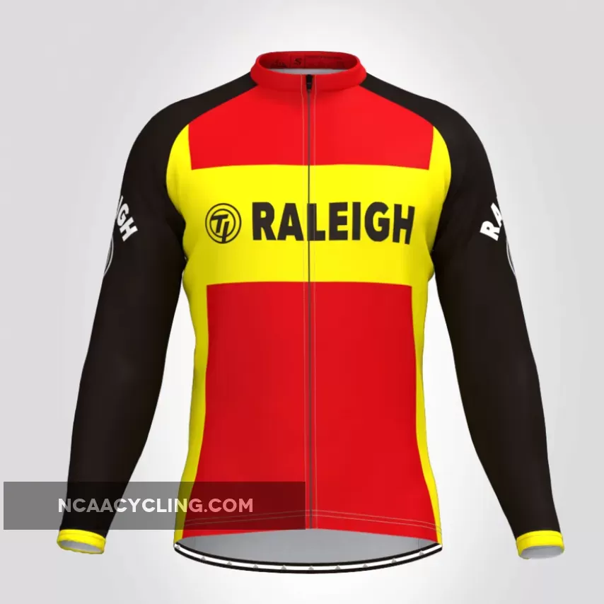 TI Raleigh Retro Men's LS Cycling Jersey Brand New