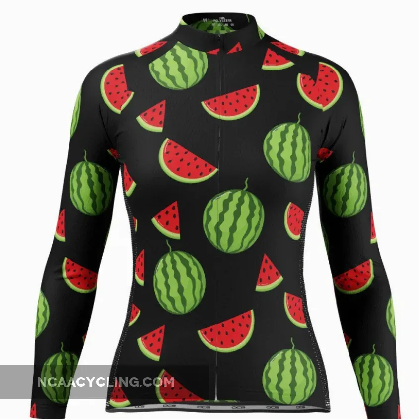 Women's Watermelon Long Sleeve Cycling Jersey New Releases