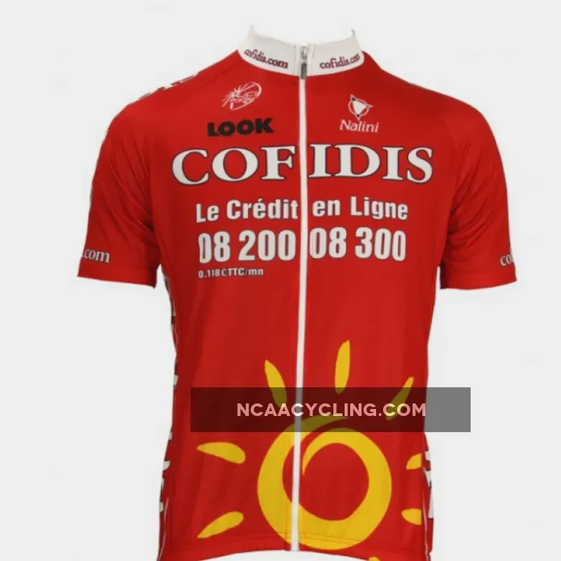 Cofidis 2009 Radsport-Profi-Team - Short Sleeve Jersey