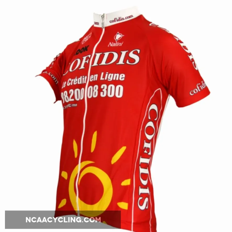 Cofidis 2009 Radsport-Profi-Team - Short Sleeve Jersey