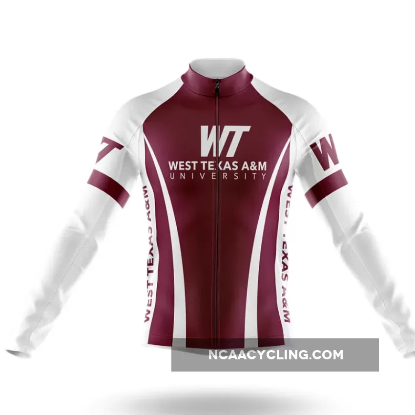 West Texas A&M University Long Sleeve Cycling Jersey Only | west texas a&m gear