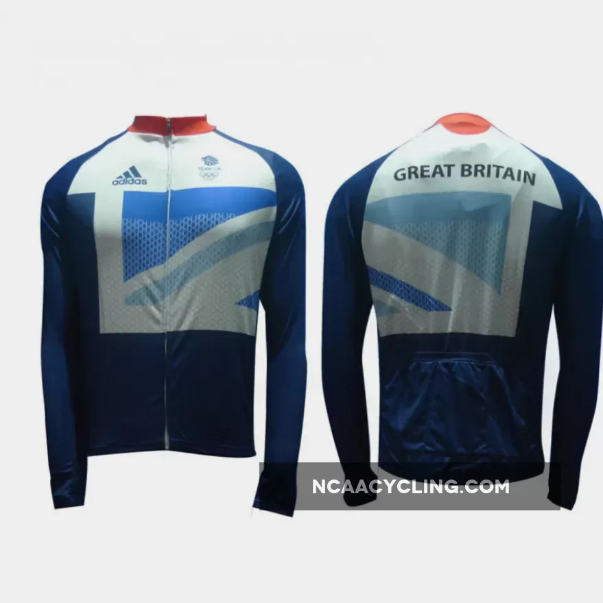 Olympic 2012 Team GB Cycling Long Sleeve Winter Jacket