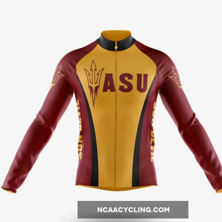 Arizona State Long Sleeve Cycling Jersey Only Brand New