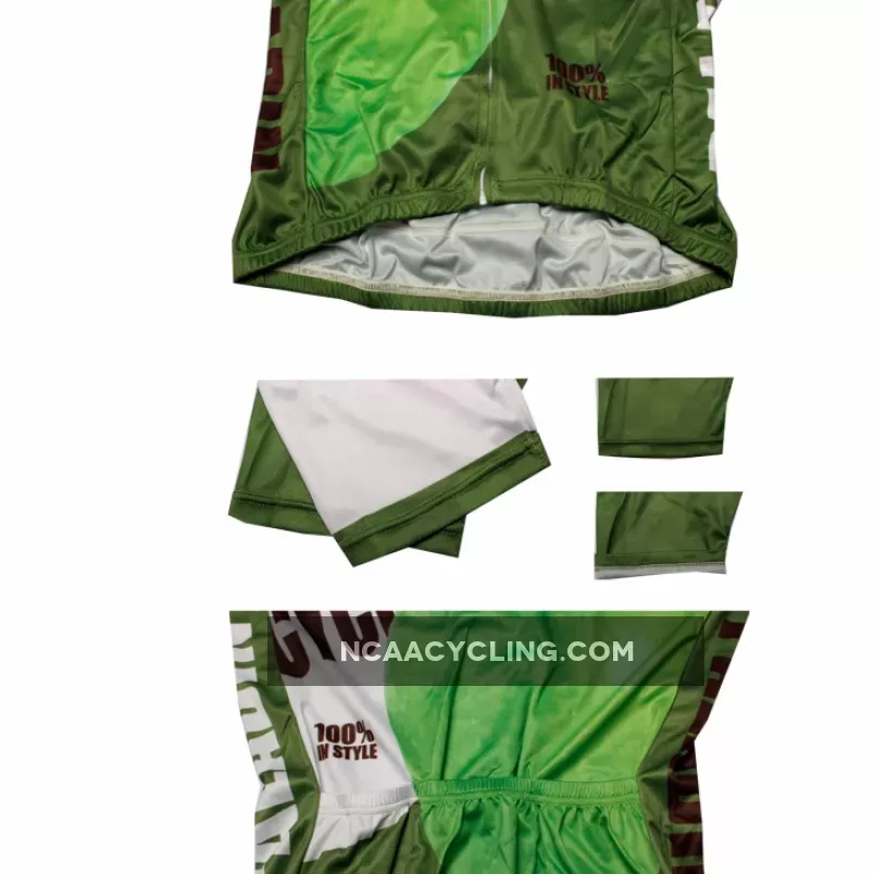 Happy Cycling Summer Fruit Green Apple Men's Short-Sleeve Cycling Jersey Suit NO.175