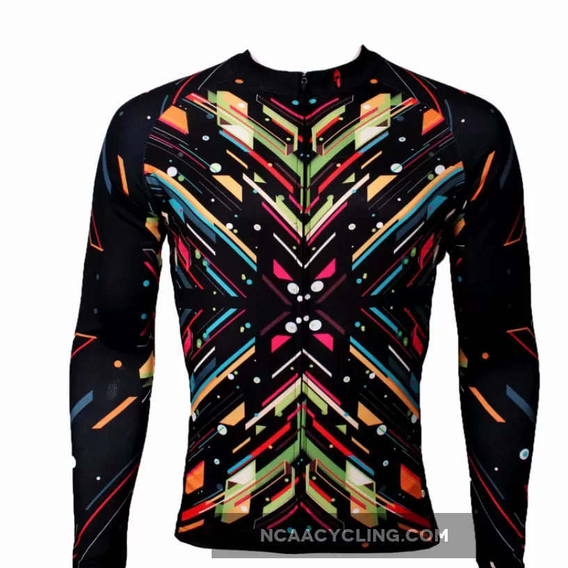 Spark Black Men's Long-sleeve Breathable Jersey/Suit T-shirt NO.389
