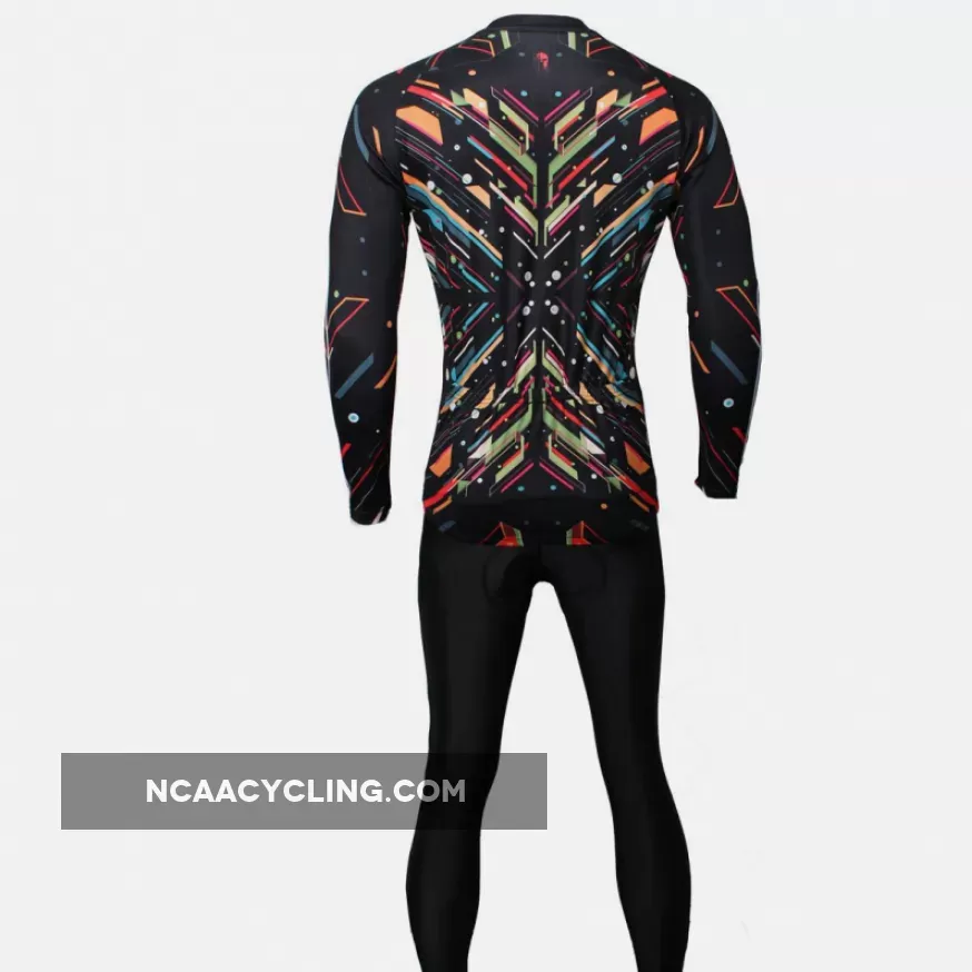 Spark Black Men's Long-sleeve Breathable Jersey/Suit T-shirt NO.389