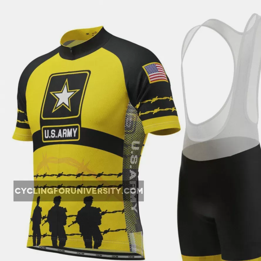 Men's USA Army Troops Pro-Band Short Sleeve Cycling Kit