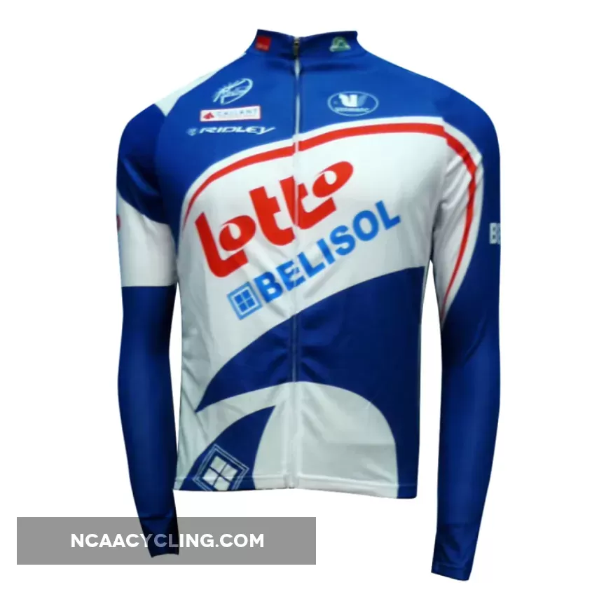 2012 TEAM LOTTO Long Sleeve Jersey Brand New