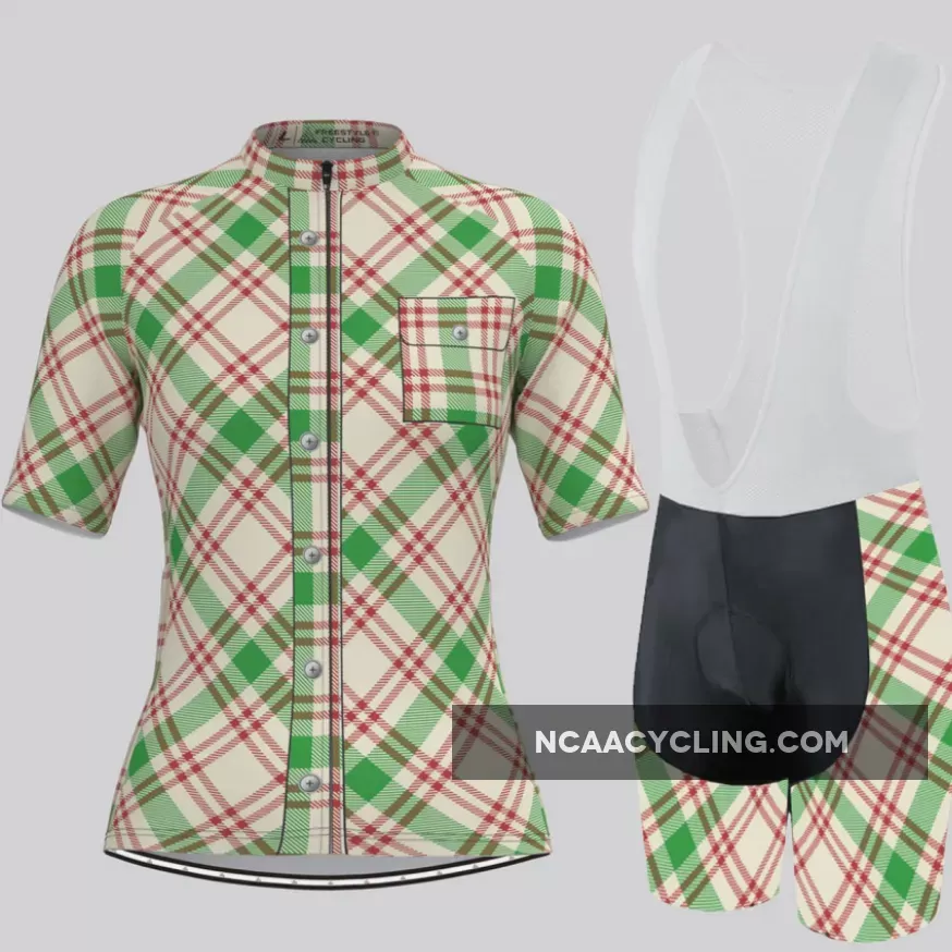 Plaid Checkered Shirt V26 Women's Cycling Kit Online