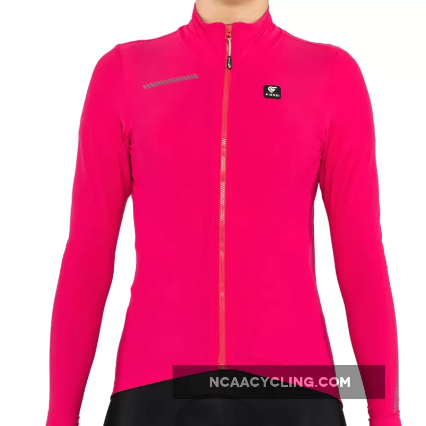 Pissei Gardena Women Long Sleeve Jersey - Pink Brand New GARDEJERW