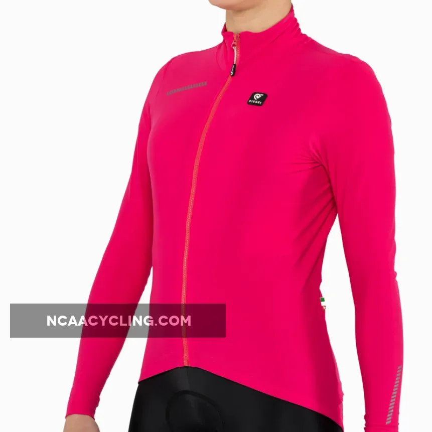 Pissei Gardena Women Long Sleeve Jersey - Pink Brand New GARDEJERW
