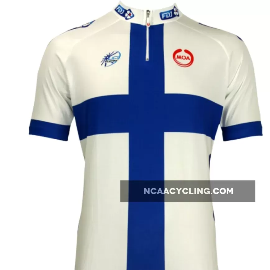 Francaise des Jeux (FdJ) finnischer Meister 2010 - Profi-Team Short Sleeve Jersey