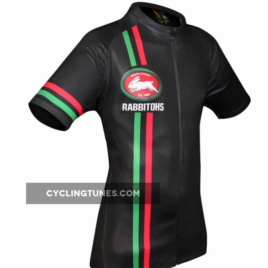 NRL South Sydney Rabbitohs Short Sleeve Cycling Jerseys