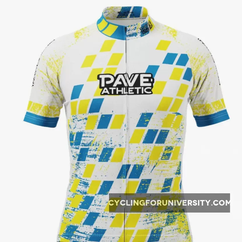 Men's PAVE Athletic Modern Gan Short Sleeve Cycling Jersey