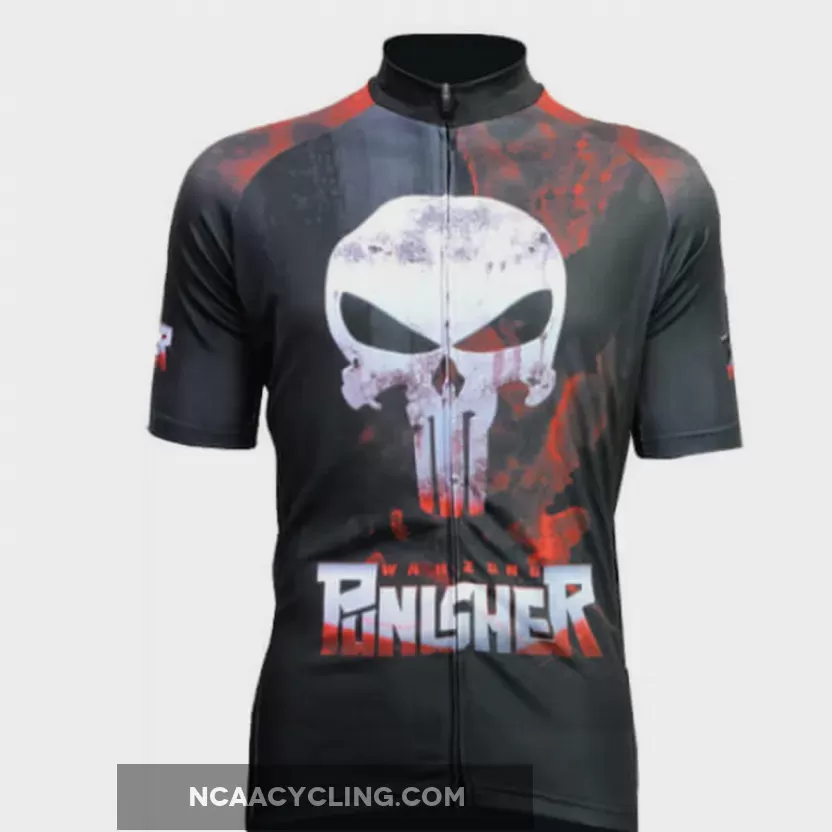 Punisher Men's Cycling Jerseys Outlet