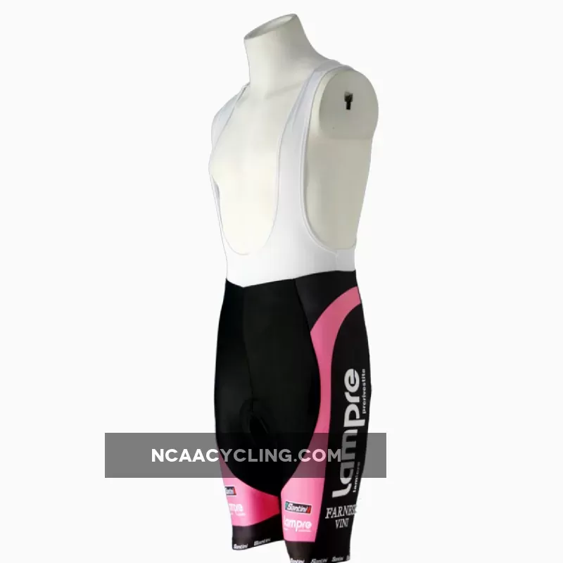 LAMPRE BLACK/PINK Cycling Bib Shorts Restock