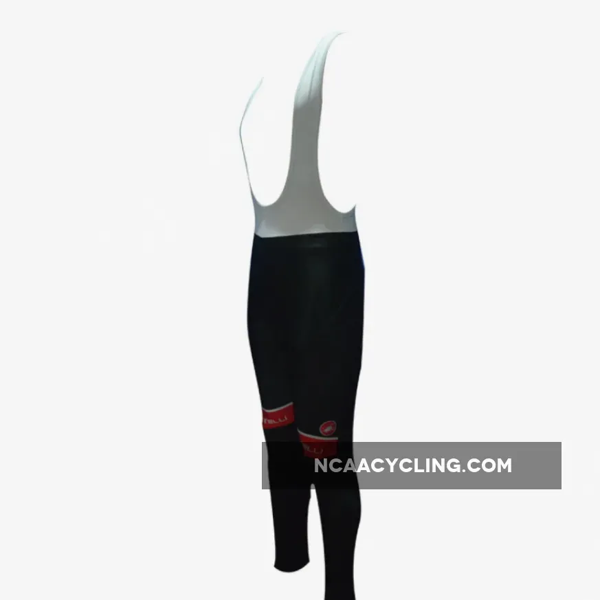 2012 New CASTELLI BLACK Cycling Winter Bib Pants To Buy