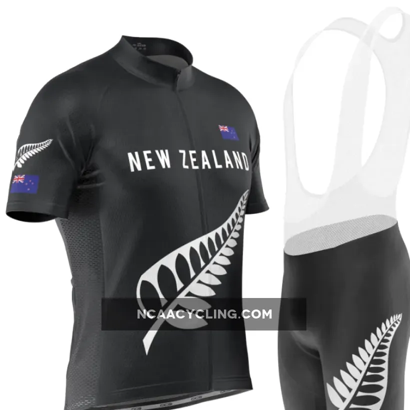 Men's New Zealand Silver Fern Pro Cycling Kit #New Zealand Cycling