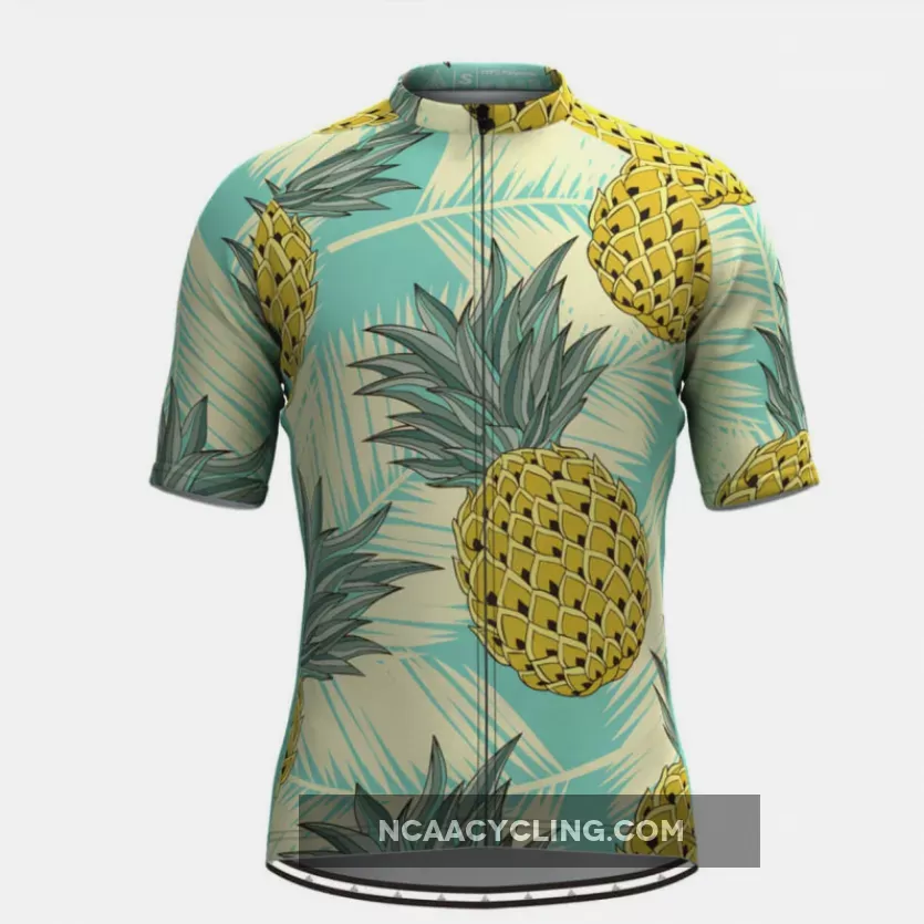 Men's Fruit Print Aloha Hawaiian Jersey - Pineapple Outlet