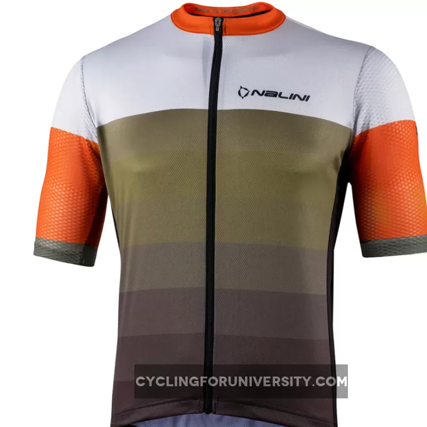 Nalini Classica BAS Green Orange 4430 Jersey,